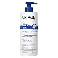 Очищающее успокаивающее пенящееся Масло Урьяж с рождения Uriage BEBE Baby 1st Soothing Cleansing Oil 500 мл