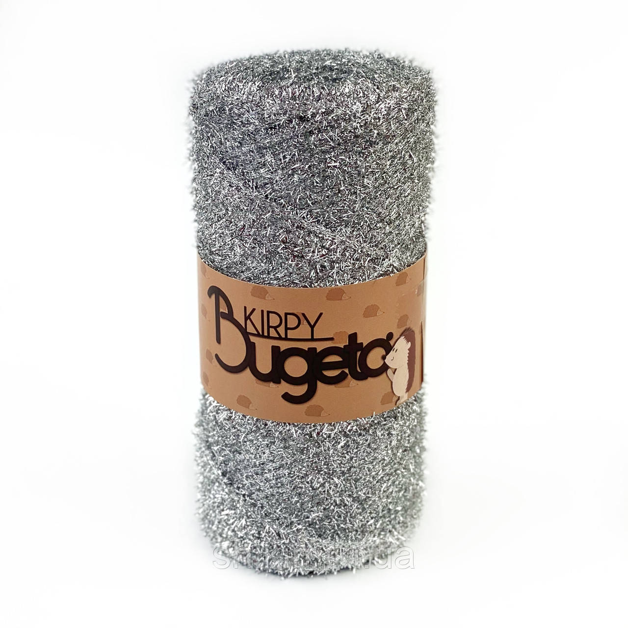 Фантазійний шнур Kirpy Bugeto, колір Срібний