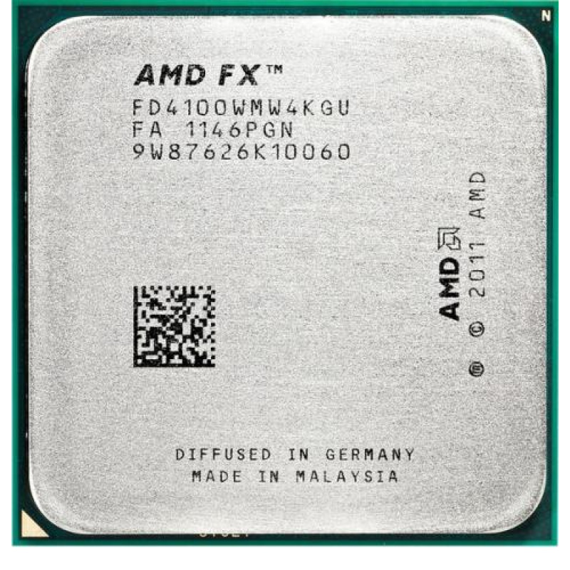 ПОТУЖНИЙ ІГРОВИЙ Процесор на 4 ЯДРА ! sAM3+ AMD FX-4100 УЦІНКА - 1 КАНАЛ ПАМ'ЯТІ ! 4 ЯДЕР по 3,6 -3,8 GHZ Кожне