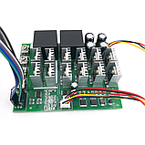 ШИМ 100А контроллер Регулятор напряжения PWM DC 10-55V 100A реверс (ДИММЕР димер) регулятор оборотов двигателя, фото 6