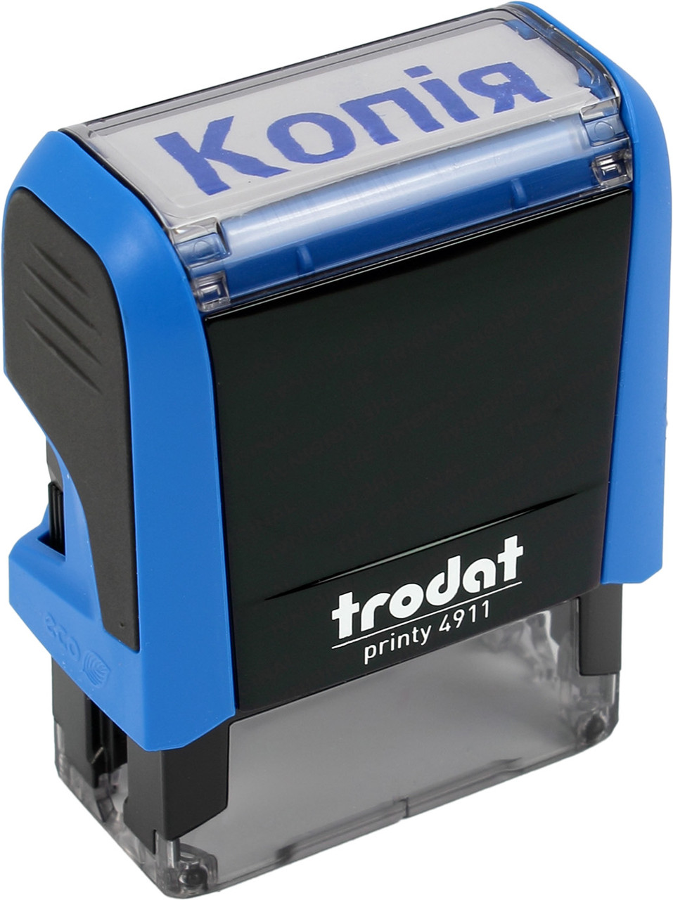 Оснастка для штампа пласт. 38х14мм Trodat №4911 "Копія" (син.)