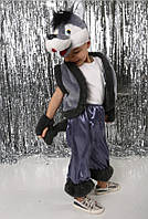 Костюм Вовка для дітей 3,4,5,6 років Новорічний костюм Вовка для хлопчиків 353