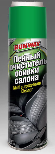 Очищувач оббивки салону, хімчистка, піна 650мл