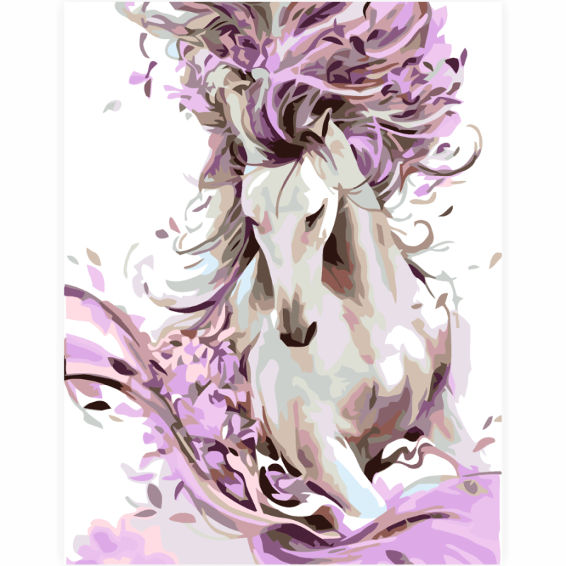 Картина за номерами Rosa Start "Beautiful Horse" 35 х 45 см.