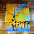 Малюнок на керамічній плитці - Панно фреска Париж, фото 2