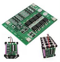 Плата захисту BMS 3S 25A з балансуванням 12.6 V (Контролер заряду/розряджання) Li-Ion 18650