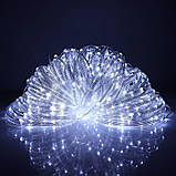 Світлодіодна гірлянда LED 500 діодів "Краплі" 50 метрів на прозорому дроті Білий, фото 3