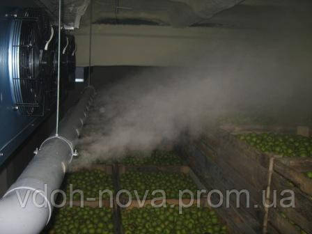 Система увлажнения воздуха Вдох-Нова в плодоовощных хранилищах - фото 2 - id-p9051485