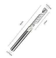 Фреза твердосплавна однозахідна D3,175*L40*I17