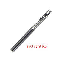 Фреза твердосплавна однозахідна D6*L70*52