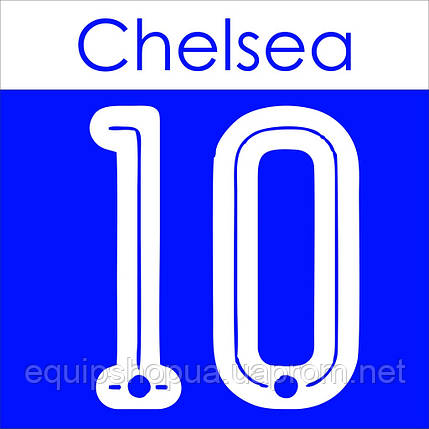 Нанесення номера та прізвища Chelsea15/16, фото 2