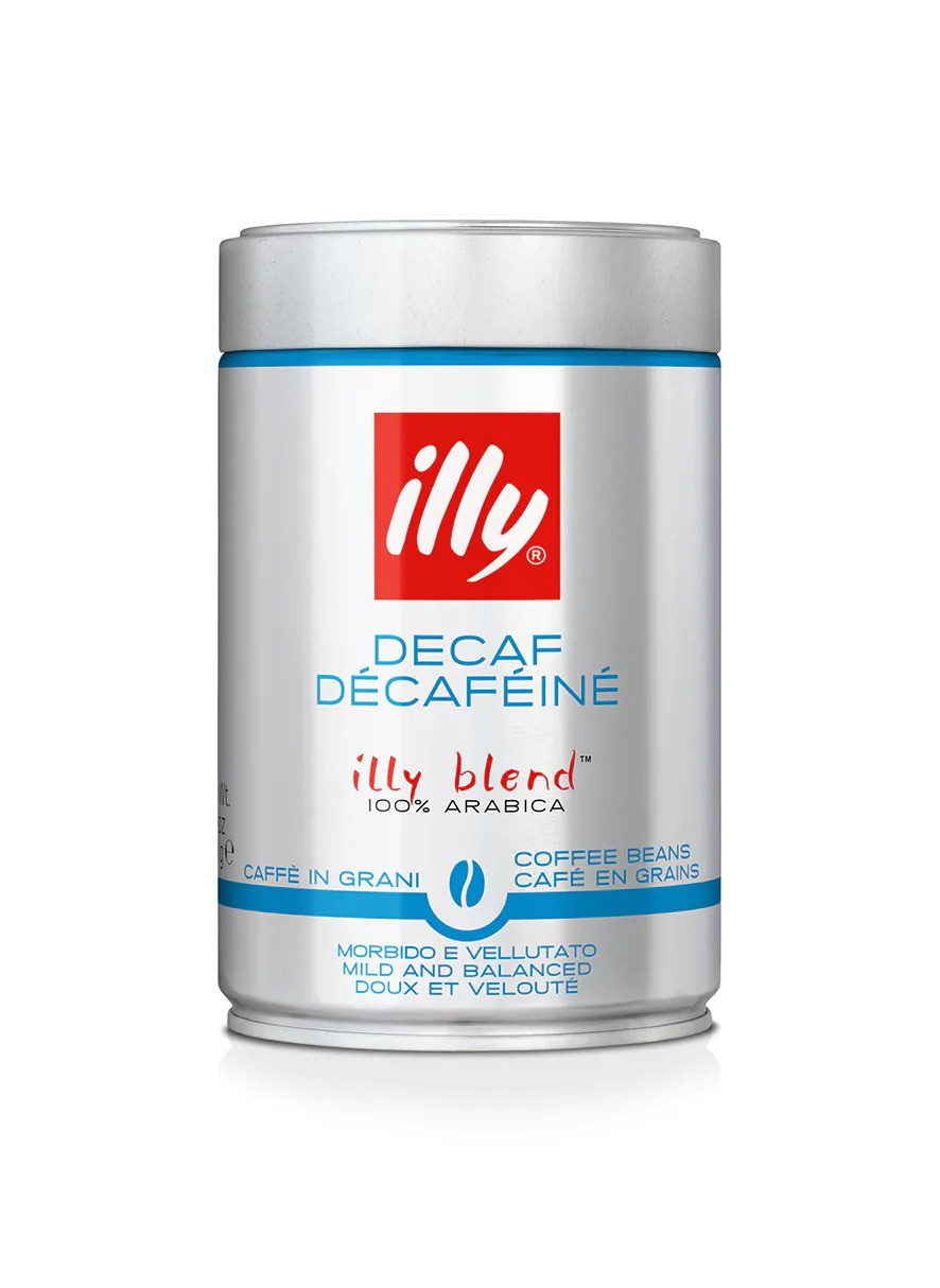 Зернова кава без кофеїну illy Decaf 250 грамів у бляшанці, фото 1