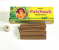 Безосновные ароматические палочки Пачули (Ananda Patchouli Aroma Dhoop), 20 грамм