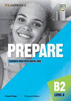 Prepare! 2nd Edition 6 Teacher's Book with Digital Pack / Книга для учителя с онлайн ресурсами