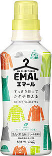 Kao EMAL Рідкий засіб для прання делікатних, вовняних і просто хороших дорогих тканин, свіжа зелень, 500 мл