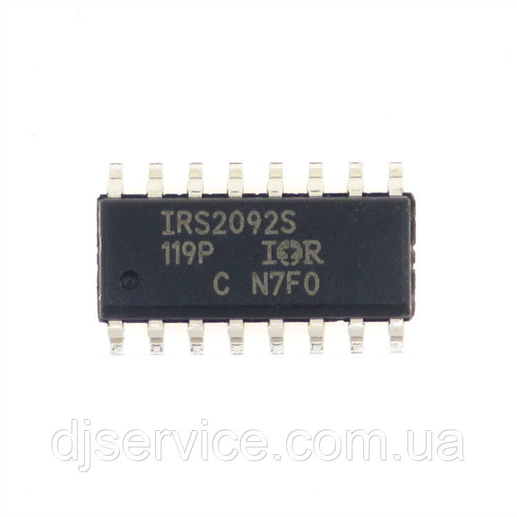 Усилититель IRS2092S корпус SOIC16N ORIGINAL, фото 1