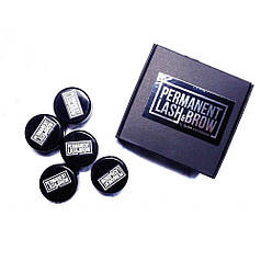 Набір хни з 5 кольорів Permanent lash&brow