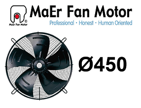Осьовий вентилятор 6D-450-S, YSWF74L60P6-522N-450, MaEr Fan Motor