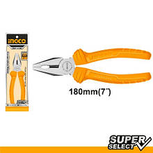 Плоскогубці комбіновані 180 мм INGCO Super Select