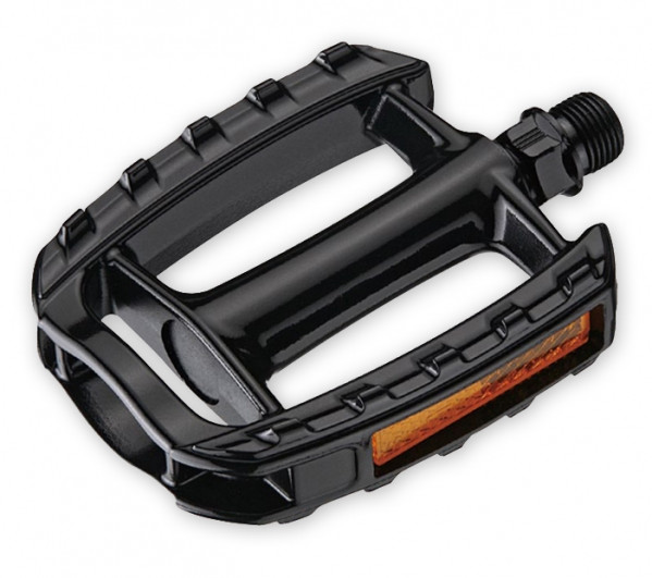 Педалі VP VP-898 TREKKING/CITY PP 7мм бориста сталь, ось 9/16" (100х80 mm) 230 g