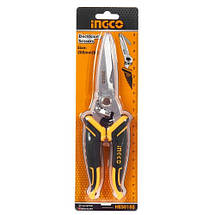 Ножиці інструментальні універсальні 200 мм INGCO, фото 3