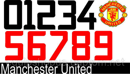 Нанесення номера та прізвища Manchester United 15/16, фото 2