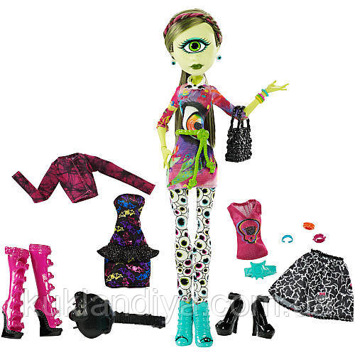 Лялька Monster High Айріс Клопс Я люблю моду — I Heart Fashion