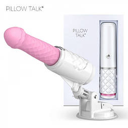 Розкішний вібратор-пульсатор з присоском Pillow Talk - Feisty Thrusting Vibrator Pink 777Store.com.ua