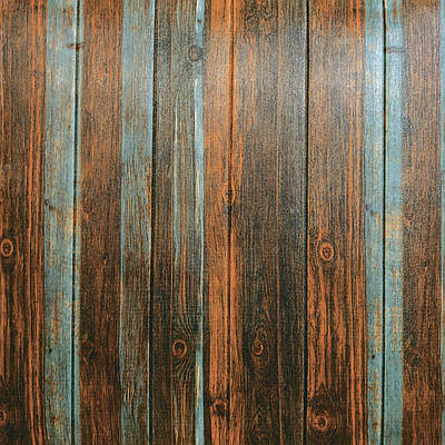 Панелі для стін на кухню, у ванну, Самоклеюча декоративна 3D панель сіро-коричневе дерево 700x700x6,5мм (086)