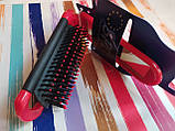 Складная расческа для волос с зеркалом дорожная / Розчіска для волосся з зеркалом, фото 2