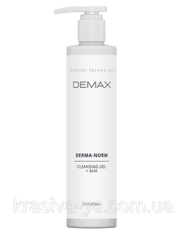 Очищаючий гель для комбінованої шкіри з АНА Derma Norm Cleansing Gel + AHA, 250 мл