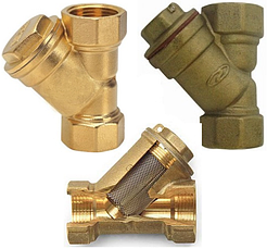 Фільтри грубого очищення води, косі.