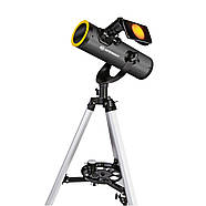 Телескоп Bresser Solarix 76/350 AZ Carbon Німеччина з сонячним фільтром і адаптером для смартфона, фото 3
