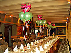 Весільні букети з повітряних і гелевих куль