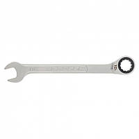 Ключ комбінований тріскачковий, 16 мм, кількість зубів 100 Gross 14854