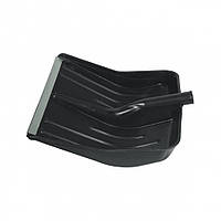 Лопата для прибирання снігу пластикова, 420 х 425 мм, без черешка, Sibrteh 61430