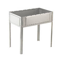 Мангал полегшений з ребрами жорсткості 500 х 300 х 500 мм, Camping Palisad 69544