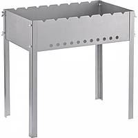 Мангал на баранчиках 500 х 305 х 500 мм, сталь 1.2 мм, Camping Palisad 69574