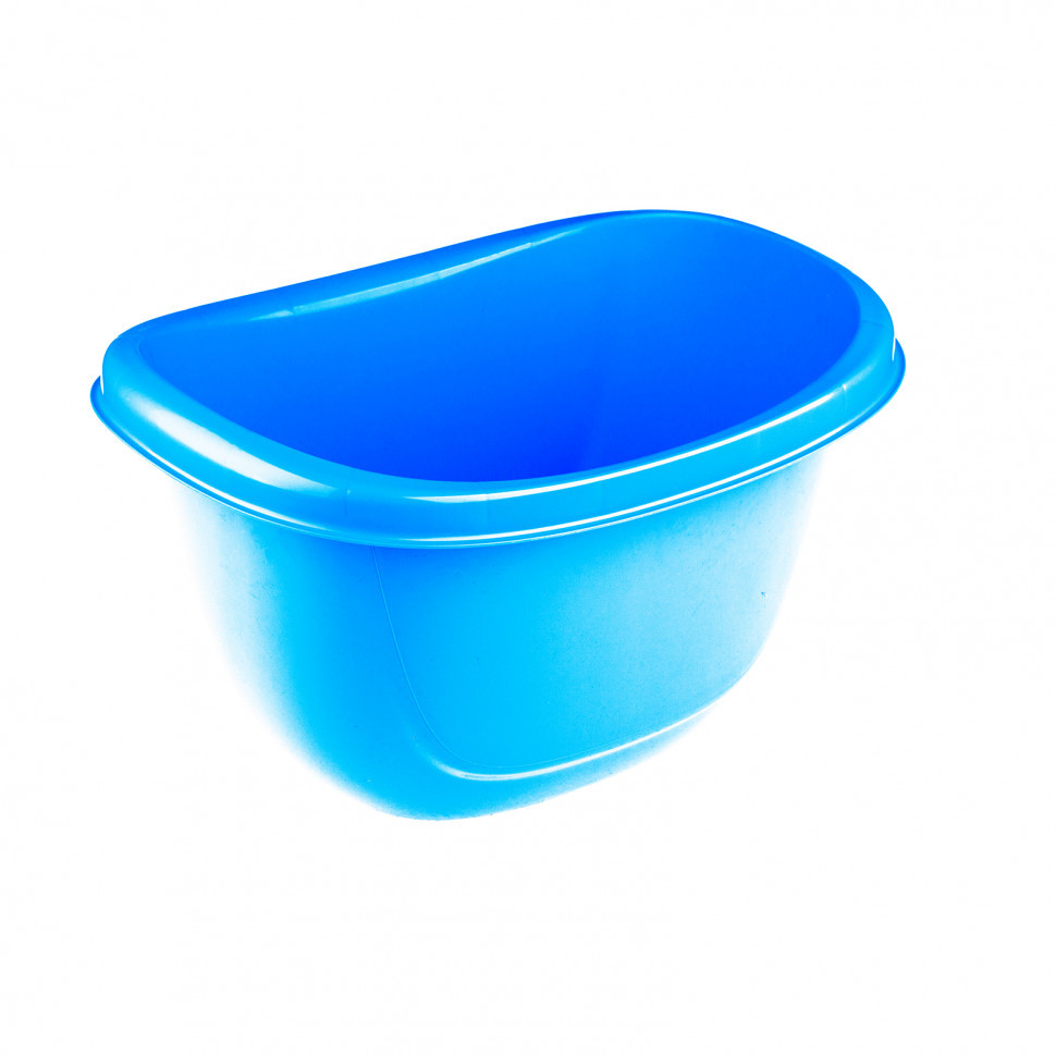 Таз пластмасовий овальний 16 л, блакитний, Elfe 92988