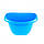 Таз пластмасовий овальний 16 л, блакитний, Elfe 92988, фото 2