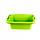 Таз пластмасовий прямокутний 25 л, зелений, Elfe 92990, фото 2