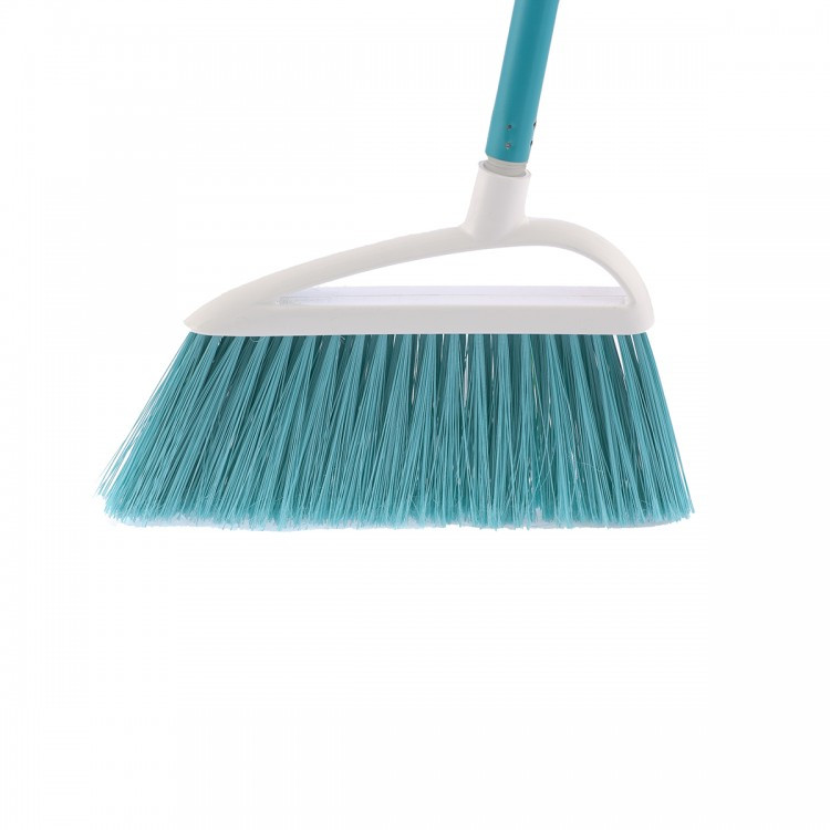 Щітка пластмасова для підмітання підлоги "Lux ", 230 мм, бірюзова щетина, з черешком, 120 см, D 22 мм Elfe 93559