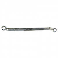 Ключ накидний колінчастий, 8 х 10 мм, хромований Sparta 147365
