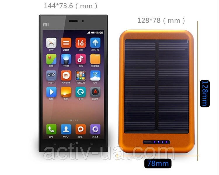 Power Bank Solar Charger I-SC138 на 6000 mAh, вбудована сонячна панель - фото 2 - id-p238027541