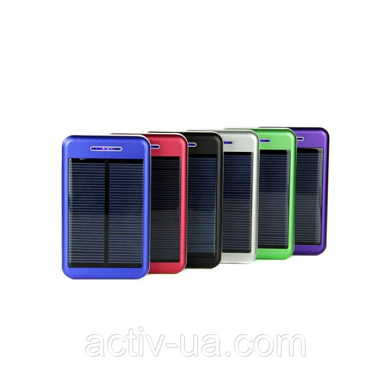 Power Bank Solar Charger I-SC138 на 6000 mAh, вбудована сонячна панель - фото 3 - id-p238027541