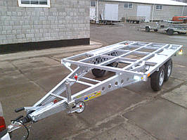 Причіп майданчик 3,5 м х 2 м. Два гальмівні торсиони по 1500 кг!