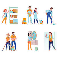 Все для прибирання будинку