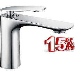 Дизайнерський змішувач для умивальника ASIGNATURA Intense 65501600