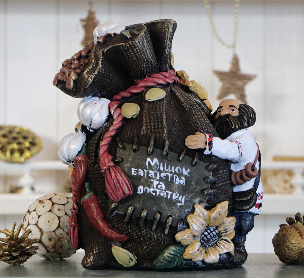 Скарбничка Мішечок достатку Гранд Презент КГ611, фото 1