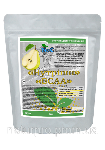 BCAA БіоС, 0.35 кг Груша
